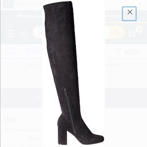 MIA Selene Over The Knee Boots Size 9